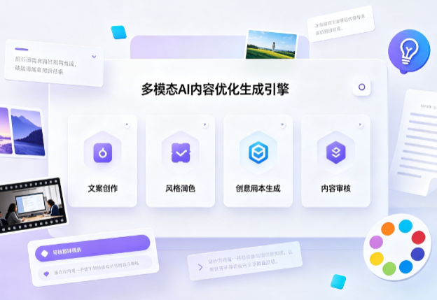 达拉特旗AI智能内容优化创新 多模态生成技术丰富数字内容创作生态